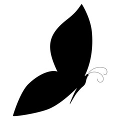 Butterflies silhouettes. Butterfly Silhouettes Vector Illustration. showcases a collection of butterfly silhouette , butterflies are perfect for backgrounds, patterns, and designs. ethereal display of