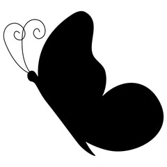 Butterflies silhouettes. Butterfly Silhouettes Vector Illustration. showcases a collection of butterfly silhouette , butterflies are perfect for backgrounds, patterns, and designs. ethereal display of