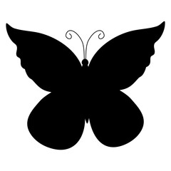 Butterflies silhouettes. Butterfly Silhouettes Vector Illustration. showcases a collection of butterfly silhouette , butterflies are perfect for backgrounds, patterns, and designs. ethereal display of