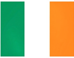 National flag with three vertical bands