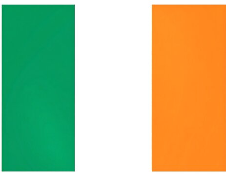 National flag with three vertical bands