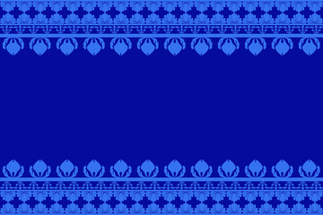blue background with frame, blue