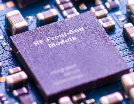 RF Front-End Module IC for processing RF signals in wireless communication systems.