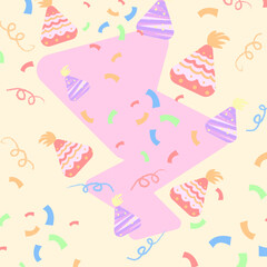 Cute background rainbow pastel color design