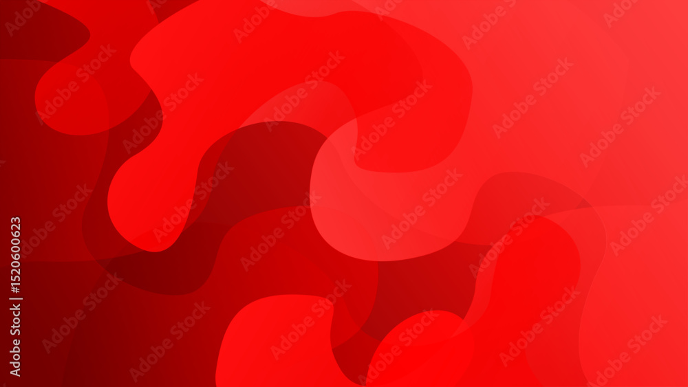 Poster dynamic red gradient abstract background