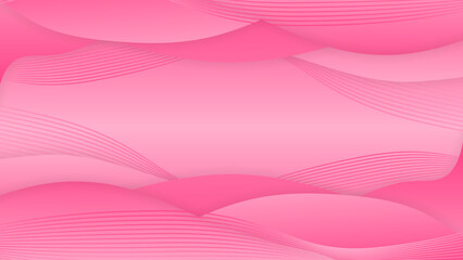 Modern Abstract Pink Shape Background Design