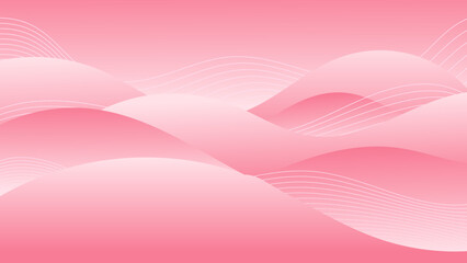 Vector illustration pink soft gradient background design