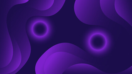 Gradient Purple Abstract Creative Background Design