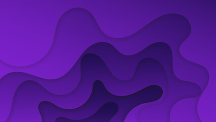 Abstract background with gradient purple color shapes