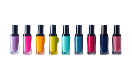 Nail polish isolated on white
