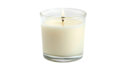 Glass of milk isolated on white