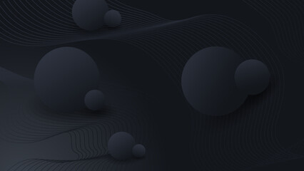 Monochrome Abstract Background illustration