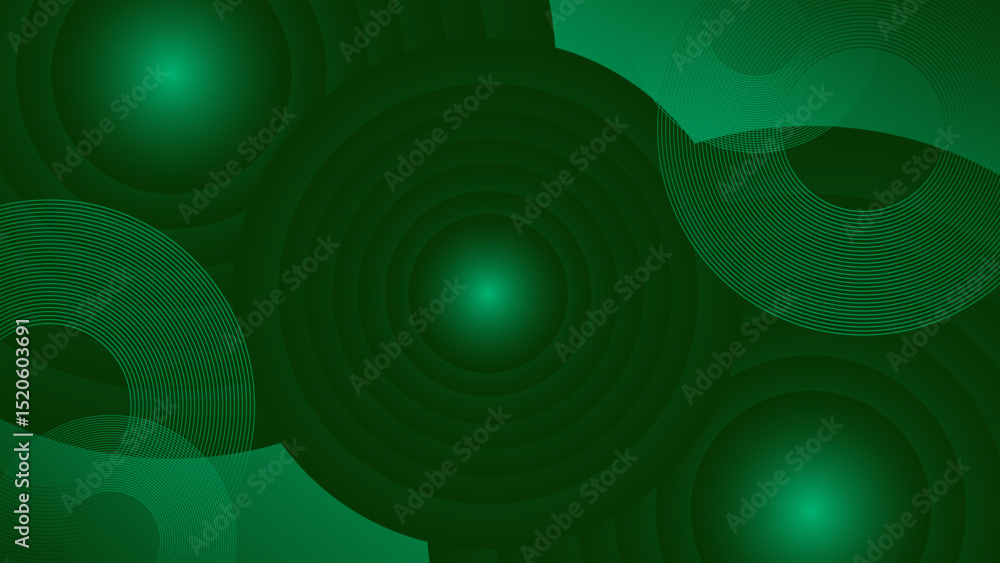 Poster abstract green background with vector backdrop design