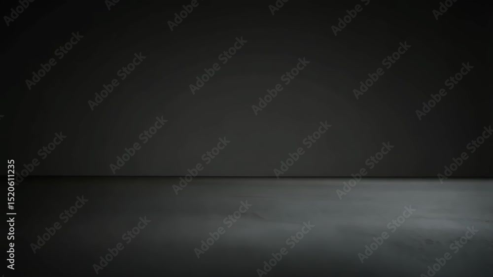 Poster dark, neutral textured wall and floor create a minimalist studio backdrop for product photography, s