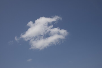 Floating Clouds in Gentle Breeze