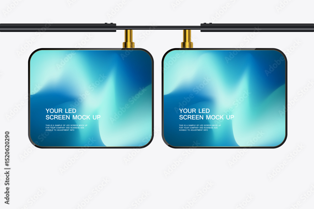 Aufkleber the mock-up showcases of sleek, and the screen focuses on bold, clear text without graphics, making 