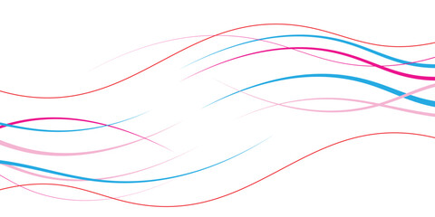 Vector pink abstract background pink waves, color line for wedding and valentine day