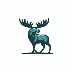 Majestic moose logo