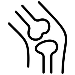 Obraz premium joints line icon