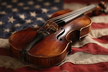 Fototapeta premium Describe the role of music in 4th of July celebrations.