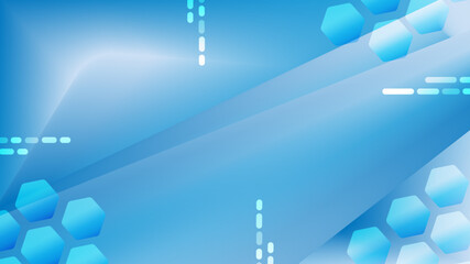 Tech Sci-Fi abstract technology display futuristic background, Vector Illustration