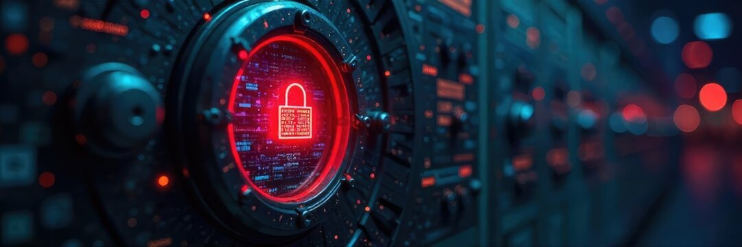 Secure digital vault with encrypted data, safeguarding sensitive personal information and files Protecting privacy and digital assets from unauthorized access , digital vault, vault