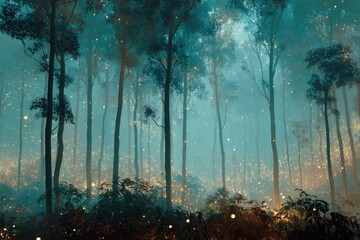 Imagine a forest where the trees communicate through song