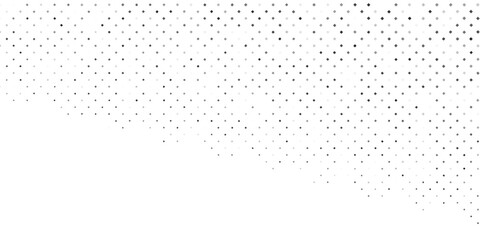 Modern halftone gradient texture. Vanishing polka dot background. Repeating dots gradation pattern modern abstract illustration