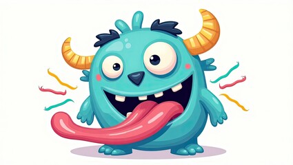 monster, cartoon, cute, 