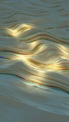Abstract wavy textured surface