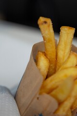 french fries on a plate