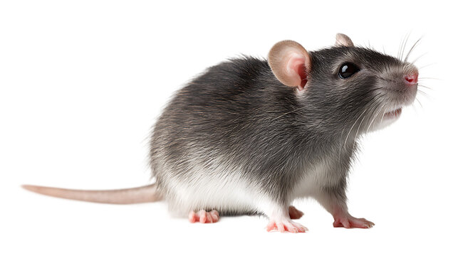 Adorable Rodent Close Up on Transparent Background Perfect for Animal Related Projects