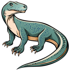 Fototapeta premium Friendly Giant Lizard