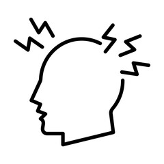 Headache Single icon