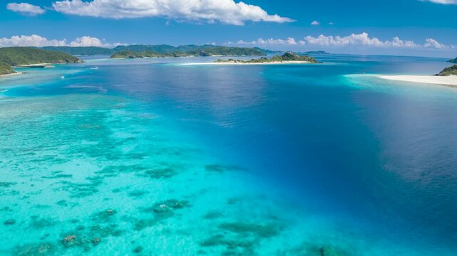 慶良間ブルー　慶慶良間ブルー　慶良間諸島　沖縄良間諸島　沖縄