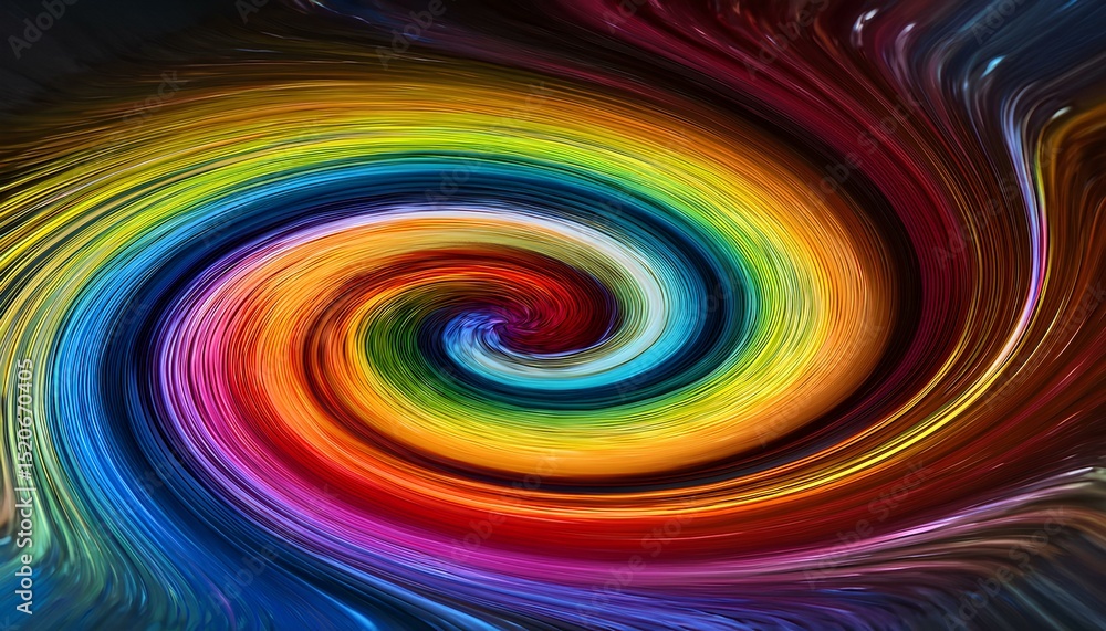 Poster abstract colorful swirl background with circle