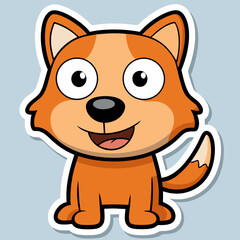 cartoon, animal, vector, illustration, dog, bear, cute, mammal, fun, brown, pet, cat, baby, character, smile, pets, happy, fur, puppy, tail, isolated, squirrel, art, funny, toy