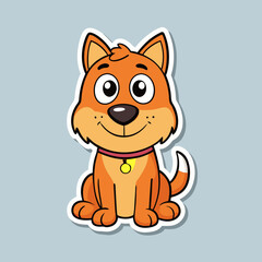 cartoon, animal, dog, vector, illustration, bear, mammal, cute, cat, pet, puppy, fun, brown, character, isolated, smile, happy, pets, funny, baby, art, fur, tail, squirrel, wild