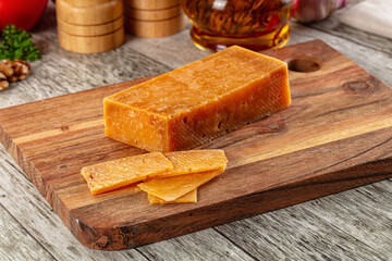 Gourmet hard aged parmesan cheese