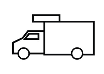 vector delivery truck