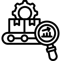 Production Analysis Icon