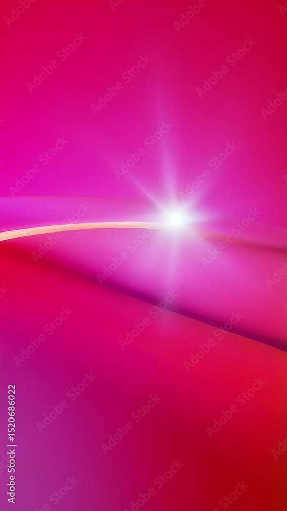 Aufkleber abstract crimson curves: dynamic gradient motion design