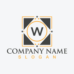 Abstract business logo design template