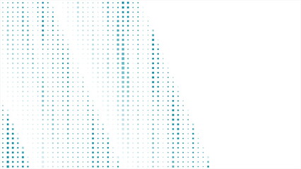 Bright blue minimal dotted lines abstract geometric background