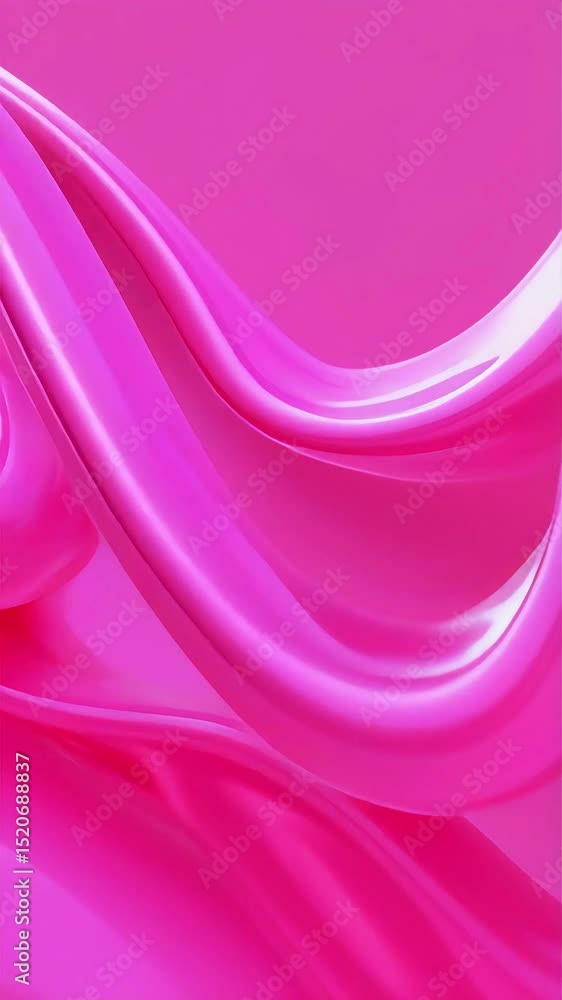 Poster abstract pink liquid swirls dynamic motion background