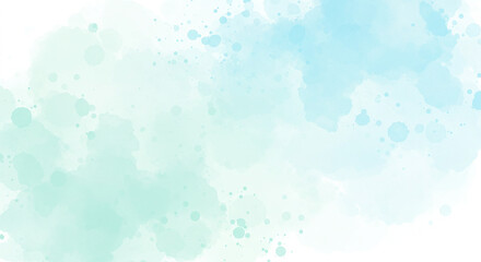 Hand-painted pink watercolor clouds float in a dreamy sky, forming a soft, textured design perfect for a light, airy illustration