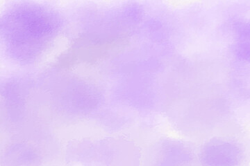 A light purple watercolor background. Watercolor paper texture vector. Beautiful watercolor illustration for art, craft, and design projects. 