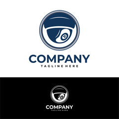 Obraz premium modern security cctv camera logo