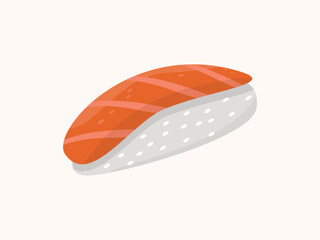 Sushi vector design illustration with simple