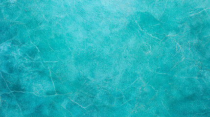 Obraz premium Light turquoise textured background with subtle marbling and cracks, creating a vibrant and artistic abstract surface.